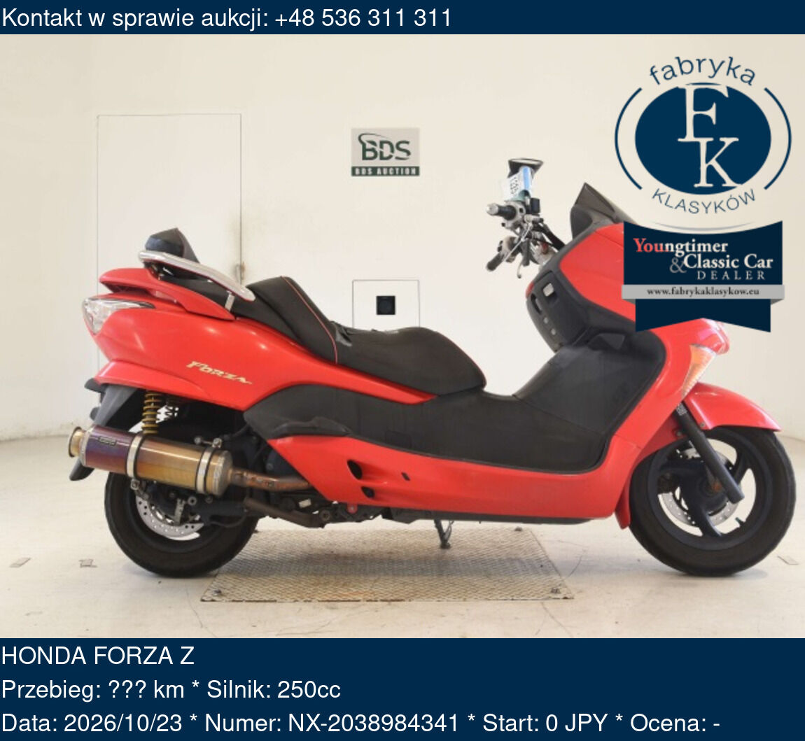 HONDA FORZA Z  - zdjęcie 2