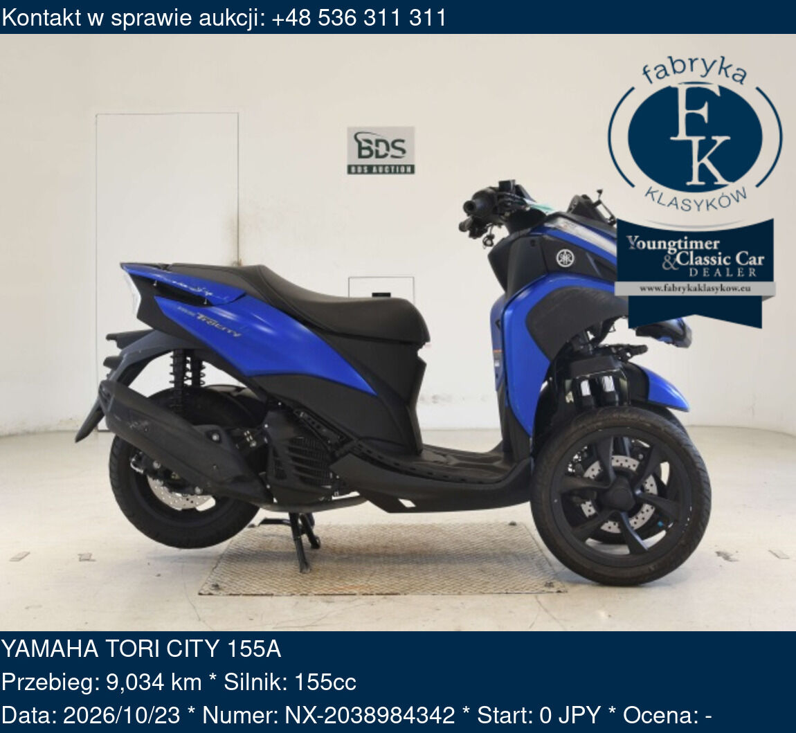 YAMAHA TORI CITY 155A  - zdjęcie 2