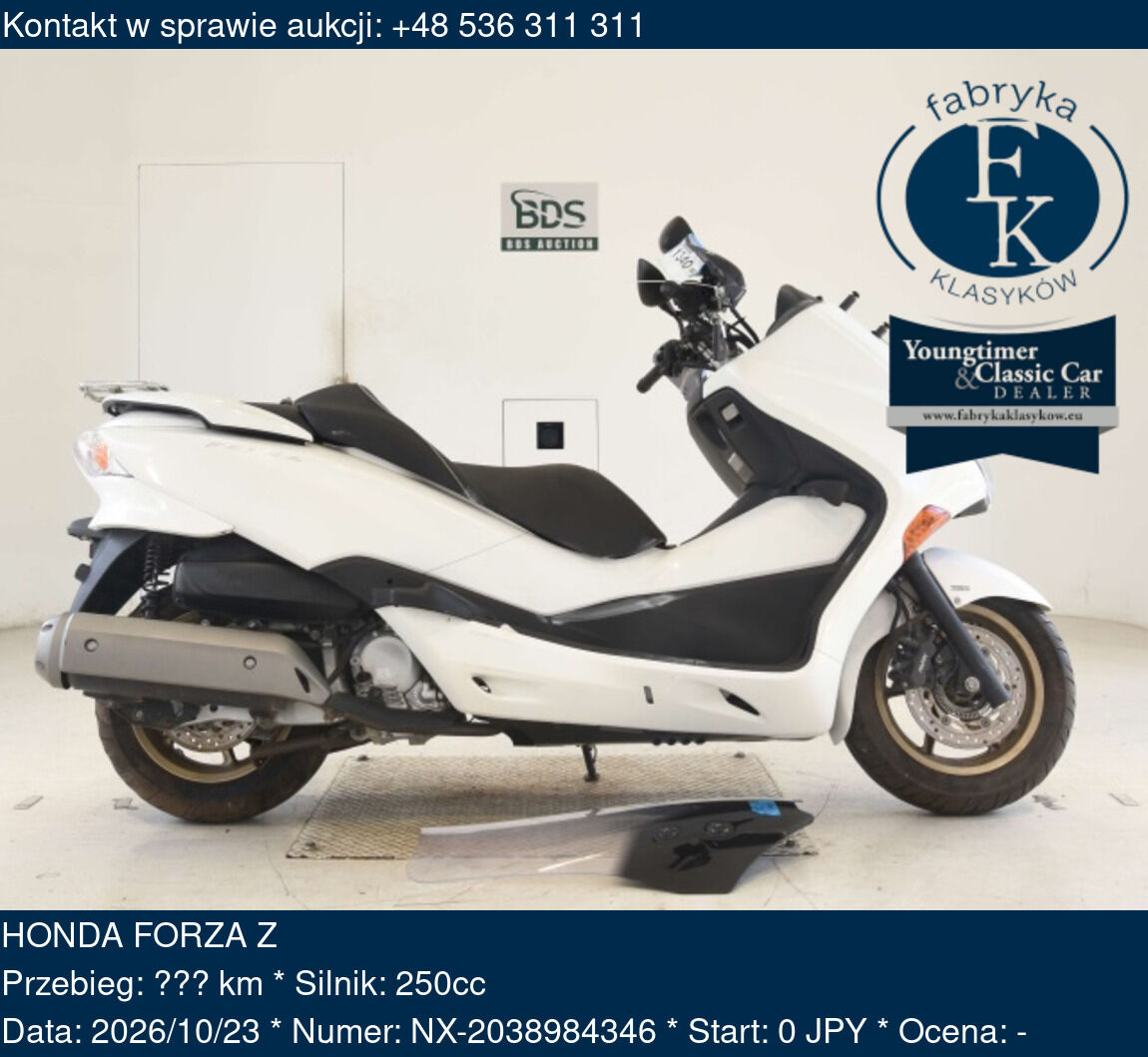 HONDA FORZA Z  - zdjęcie 2