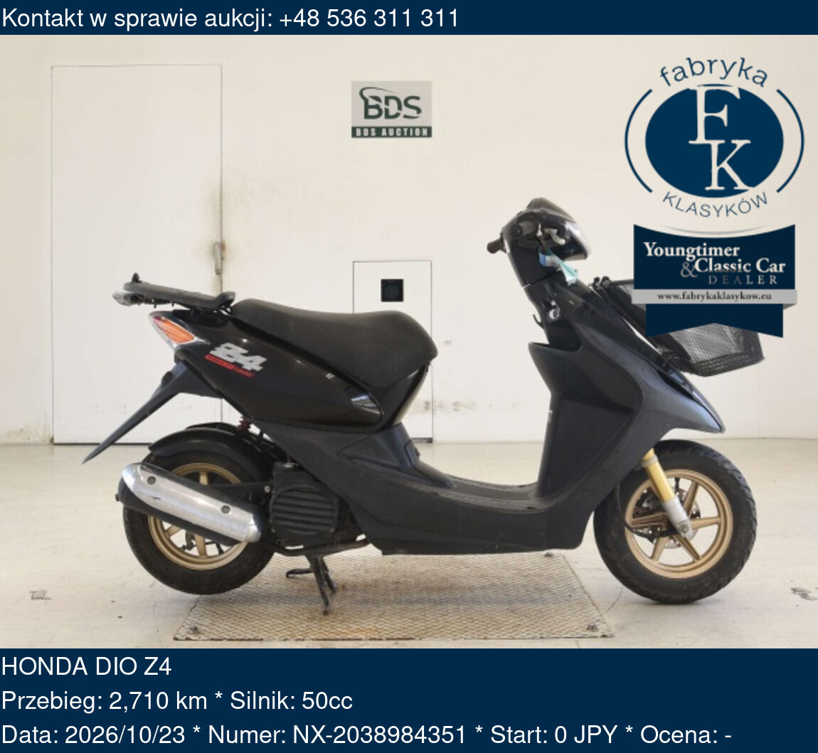 HONDA DIO Z4  - zdjęcie 2