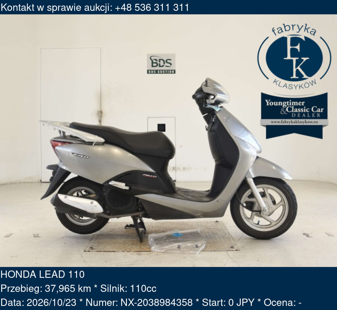 HONDA LEAD 110 - zdjęcie 2