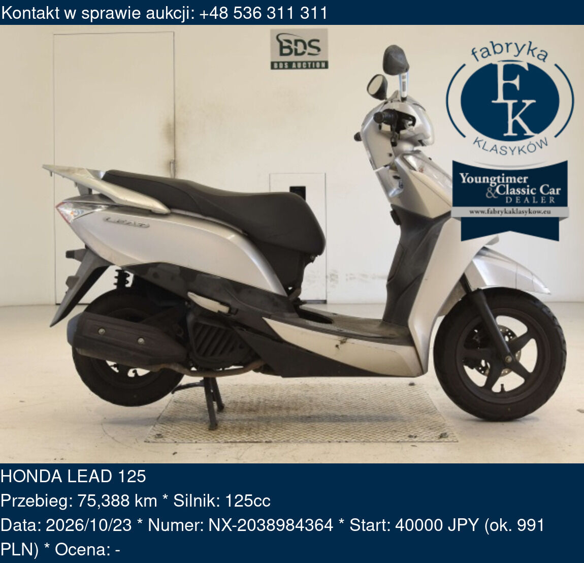 HONDA LEAD 125  - zdjęcie 2