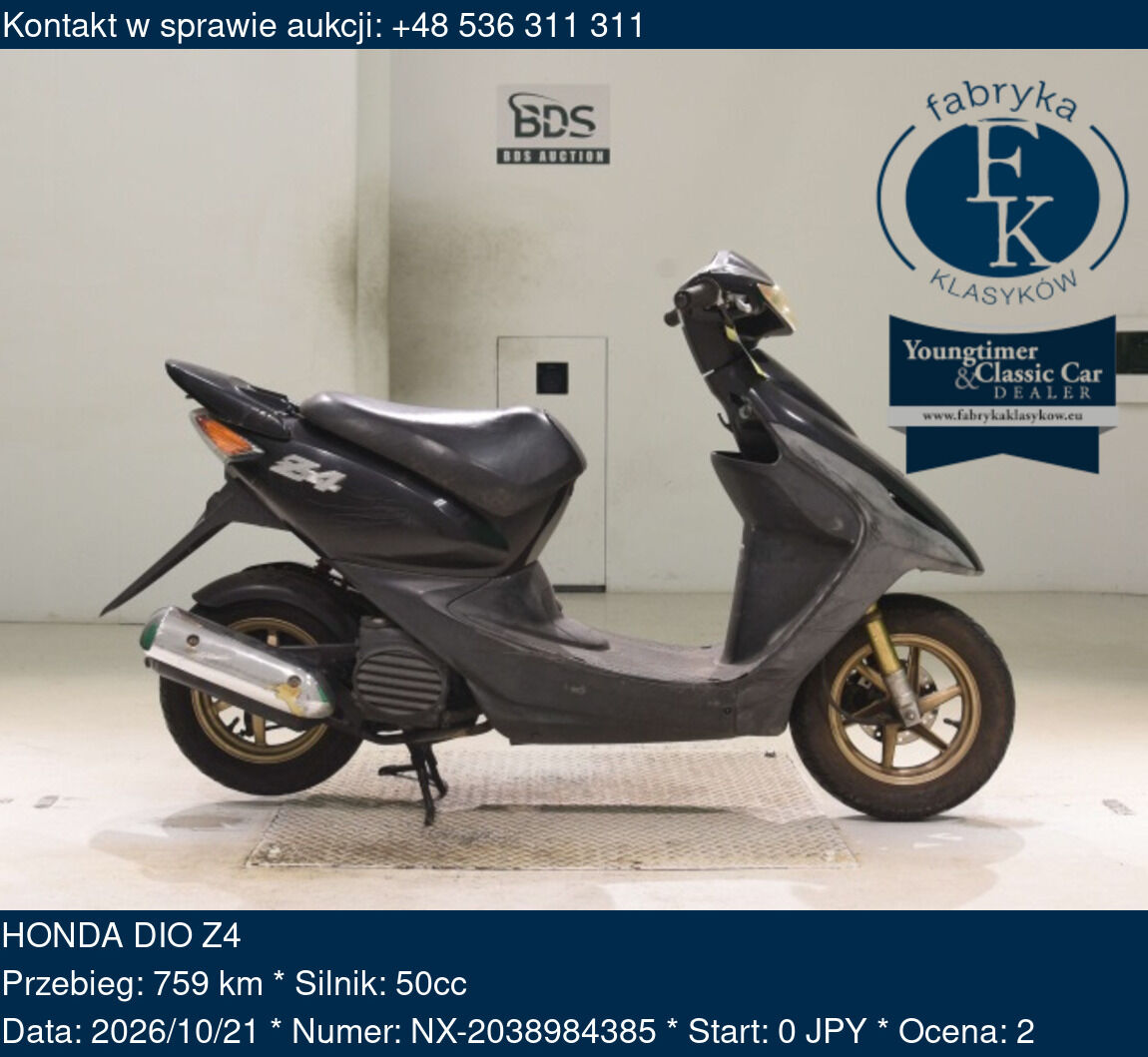 HONDA DIO Z4 - zdjęcie 2