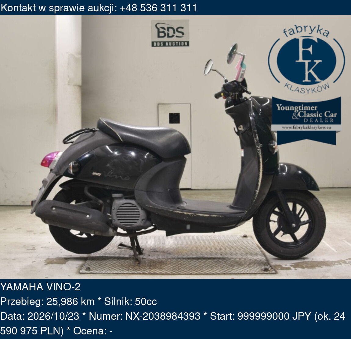 YAMAHA VINO-2  - zdjęcie 2