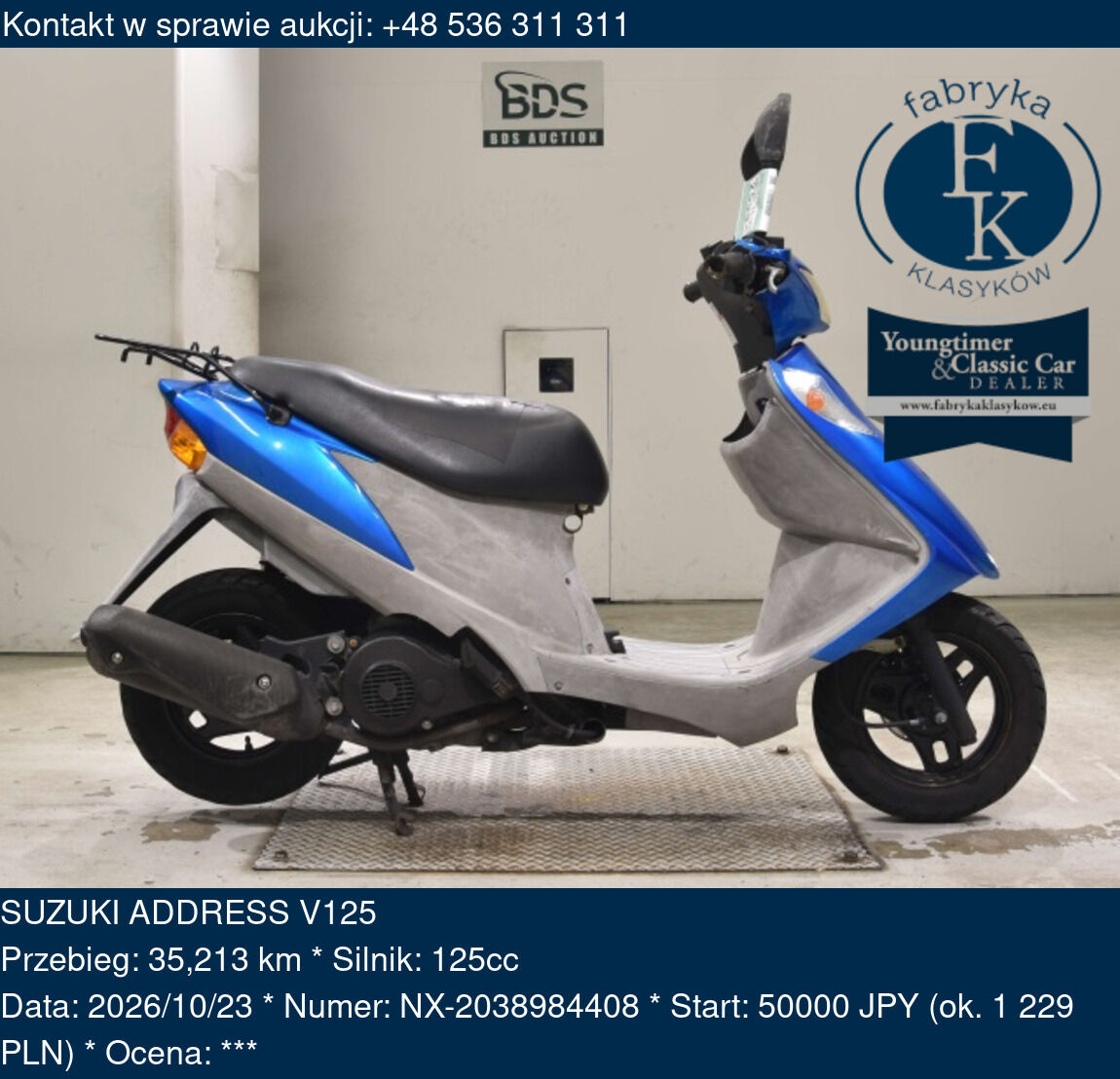 SUZUKI ADDRESS V125  - zdjęcie 2