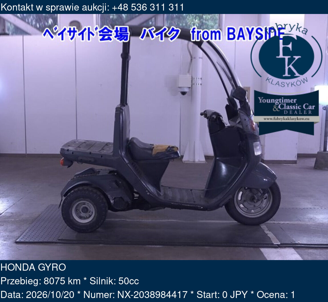 HONDA GYRO  - zdjęcie 2