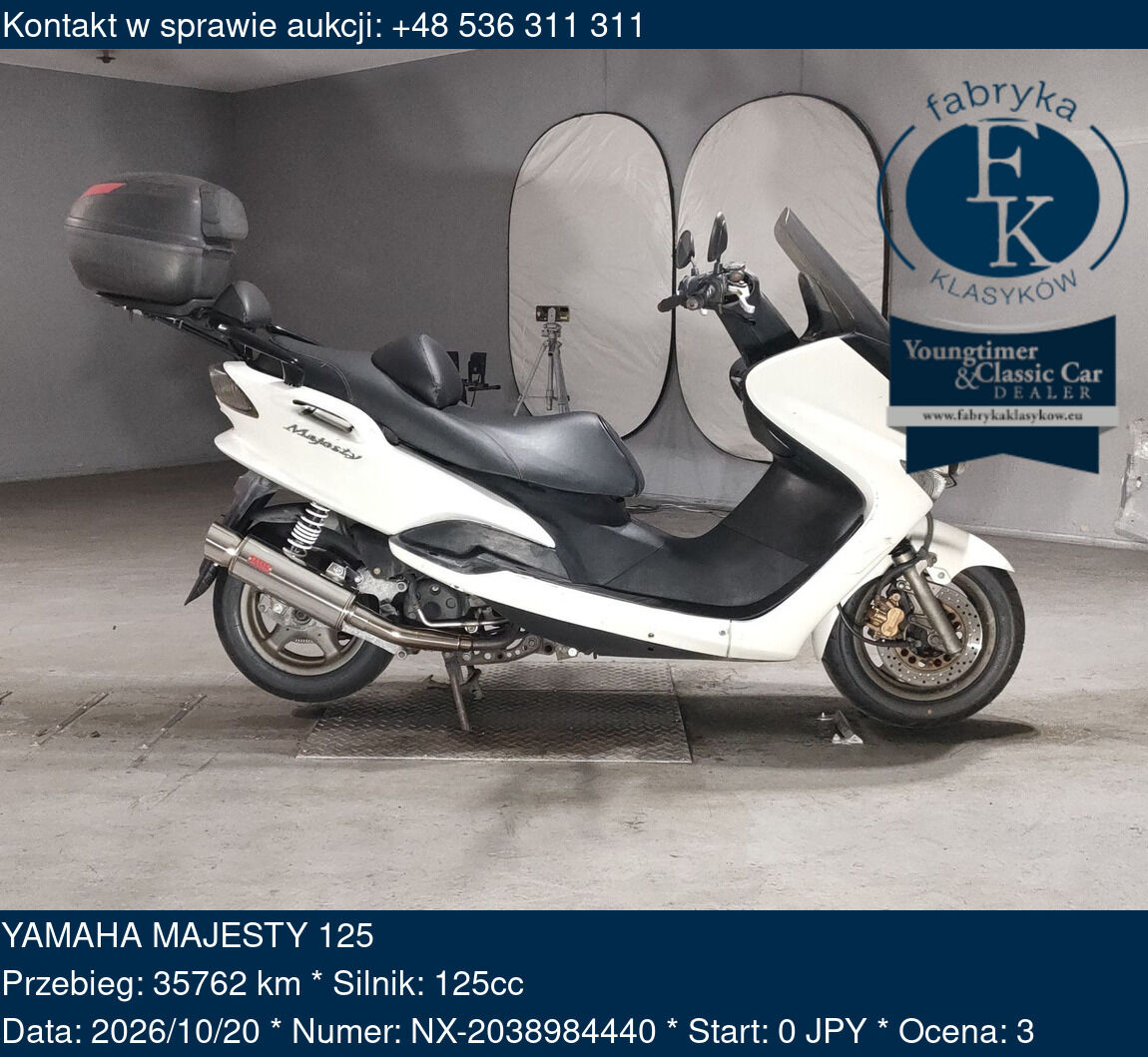 YAMAHA MAJESTY 125  - zdjęcie 2
