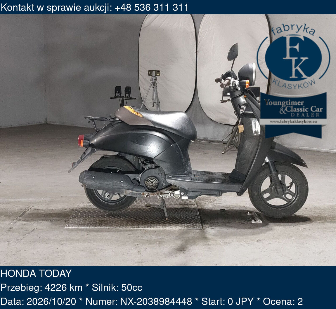 HONDA TODAY  - zdjęcie 2