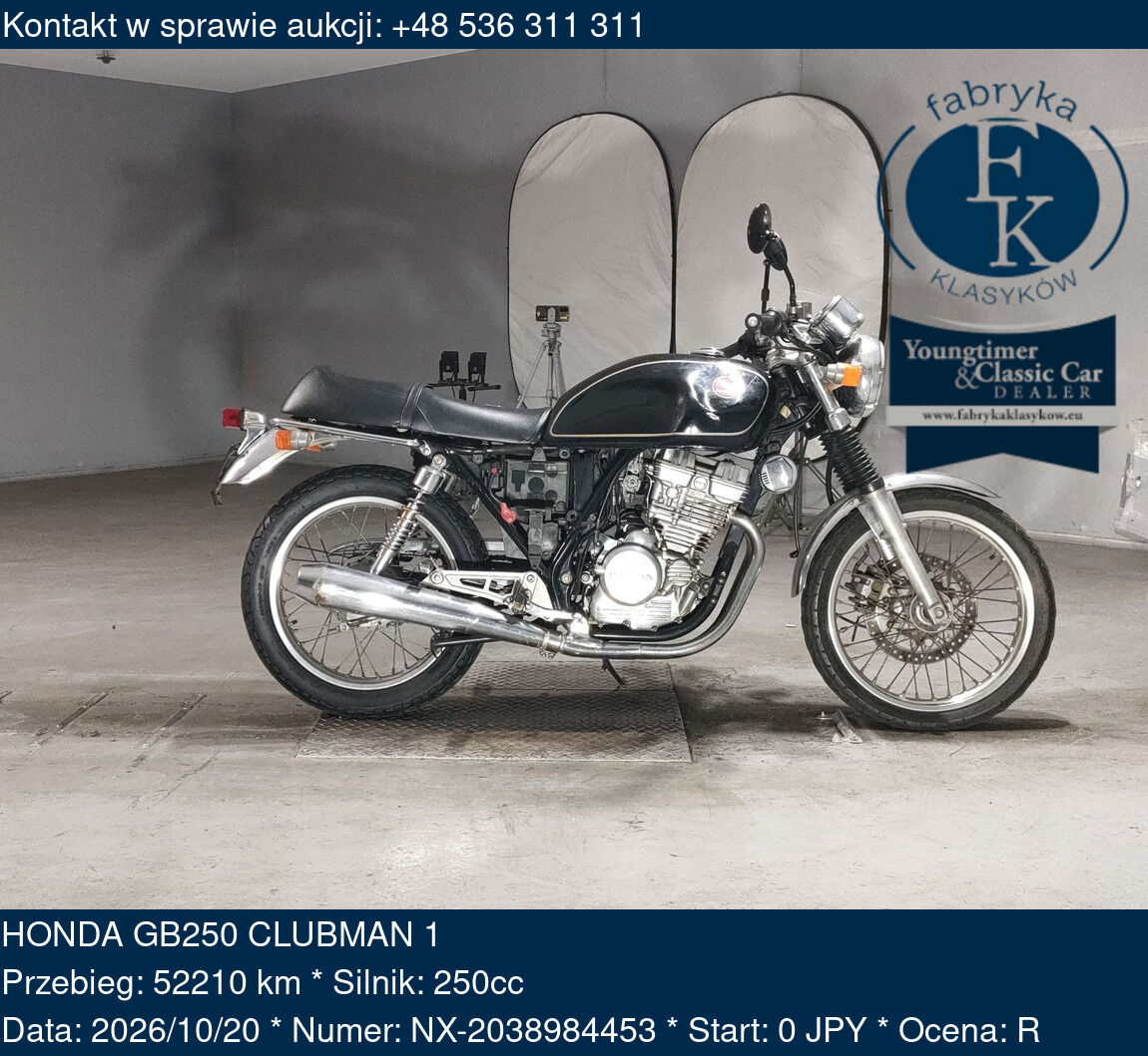 HONDA GB250 CLUBMAN 1  - zdjęcie 2