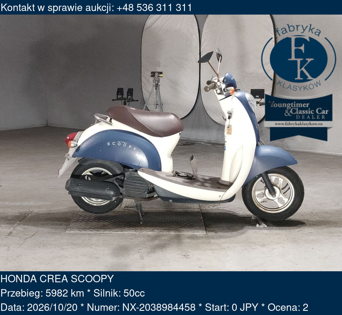 HONDA CREA SCOOPY  - zdjęcie 2