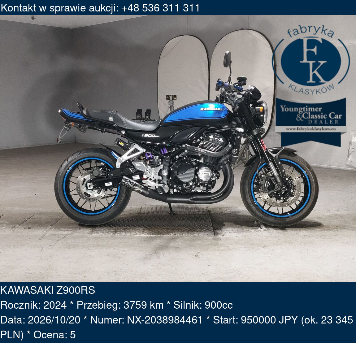 KAWASAKI Z900RS 2024 - zdjęcie 2