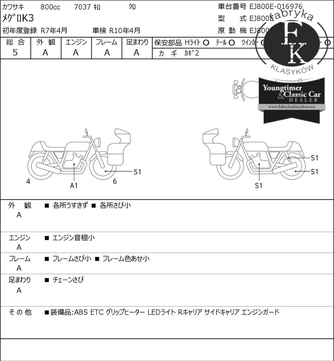 KAWASAKI MEGURO K3 2025 - zdjęcie 7