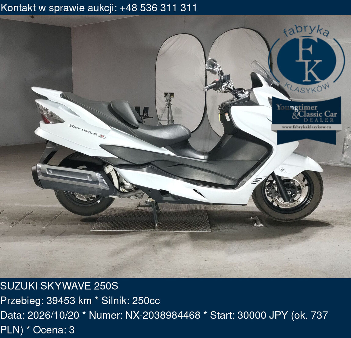 SUZUKI SKYWAVE 250S  - zdjęcie 2