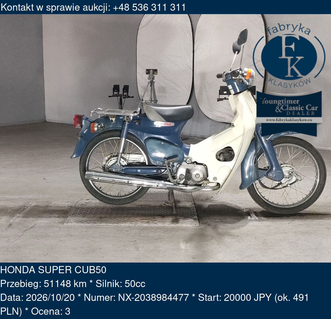HONDA SUPER CUB50  - zdjęcie 2