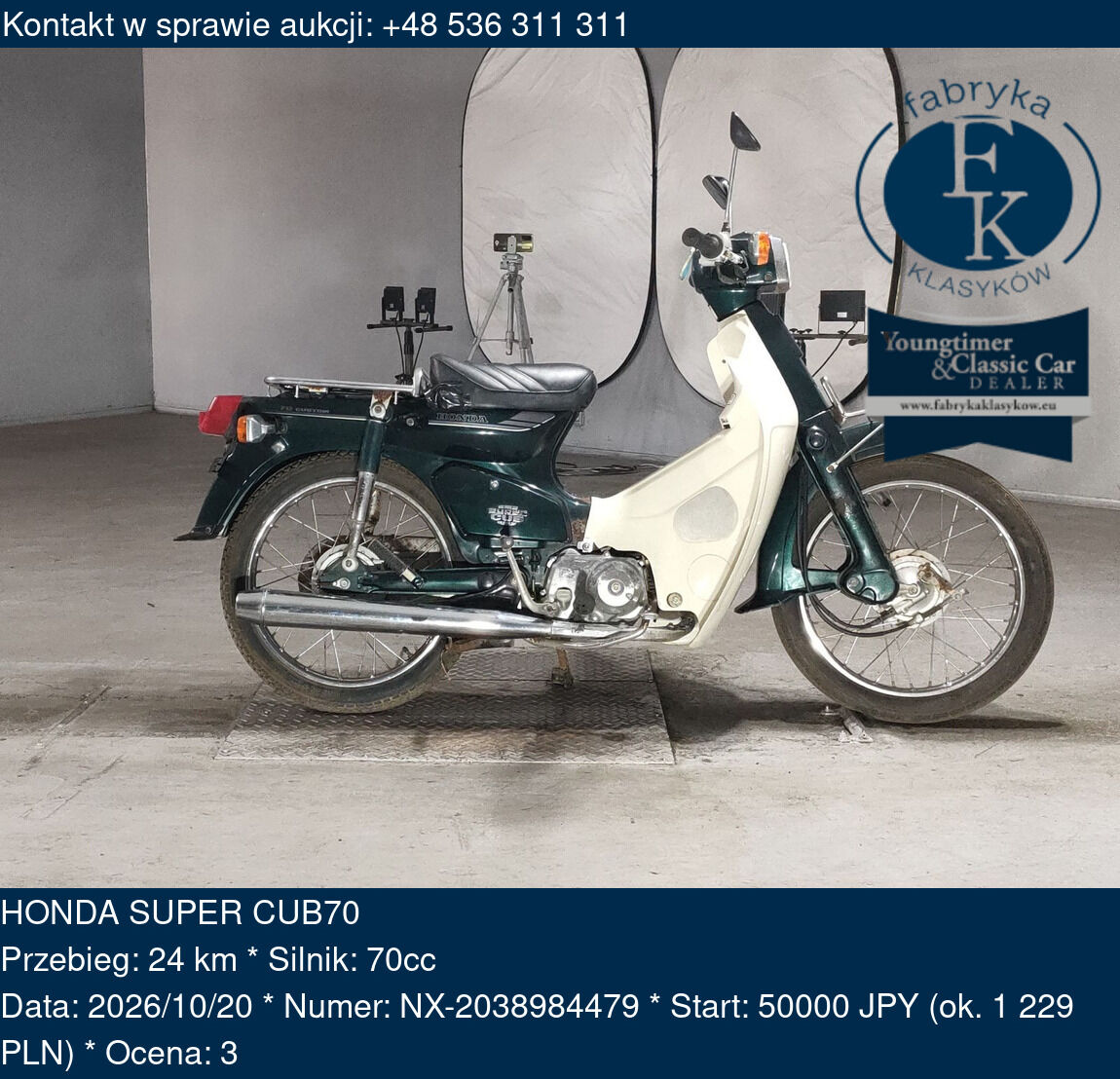 HONDA SUPER CUB70  - zdjęcie 2