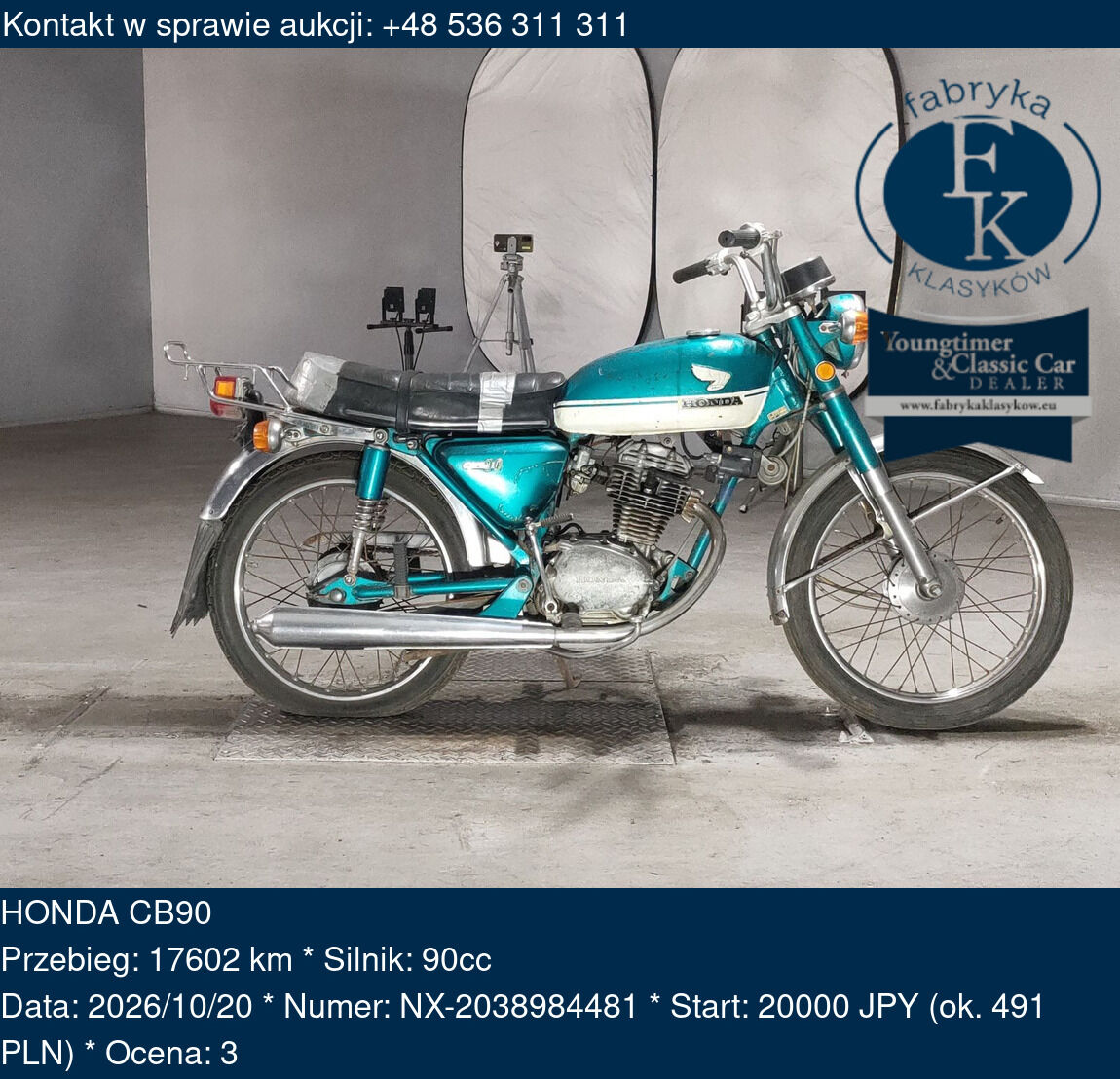 HONDA CB90  - zdjęcie 2