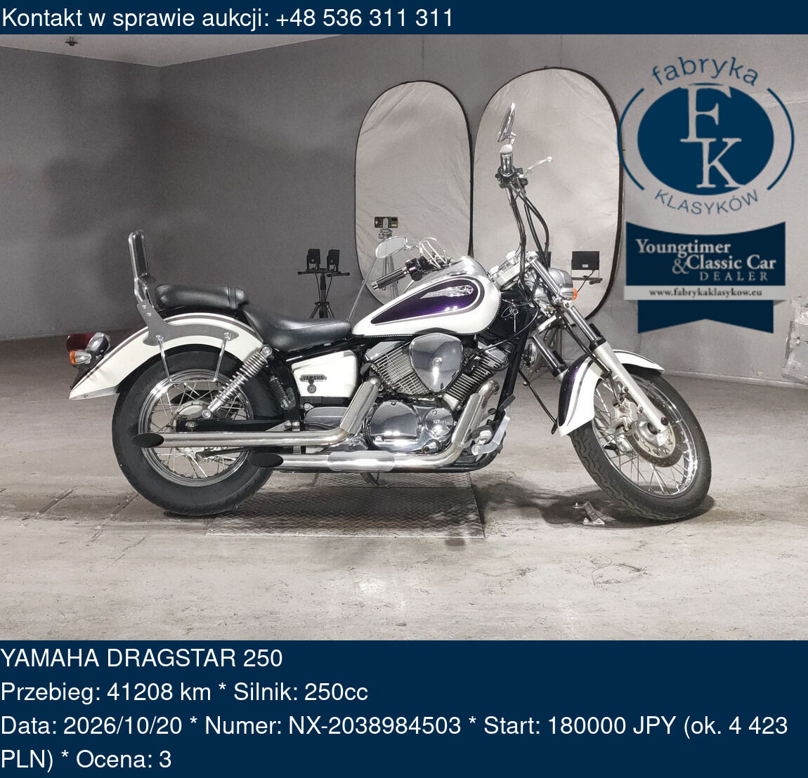 YAMAHA DRAGSTAR 250  - zdjęcie 2