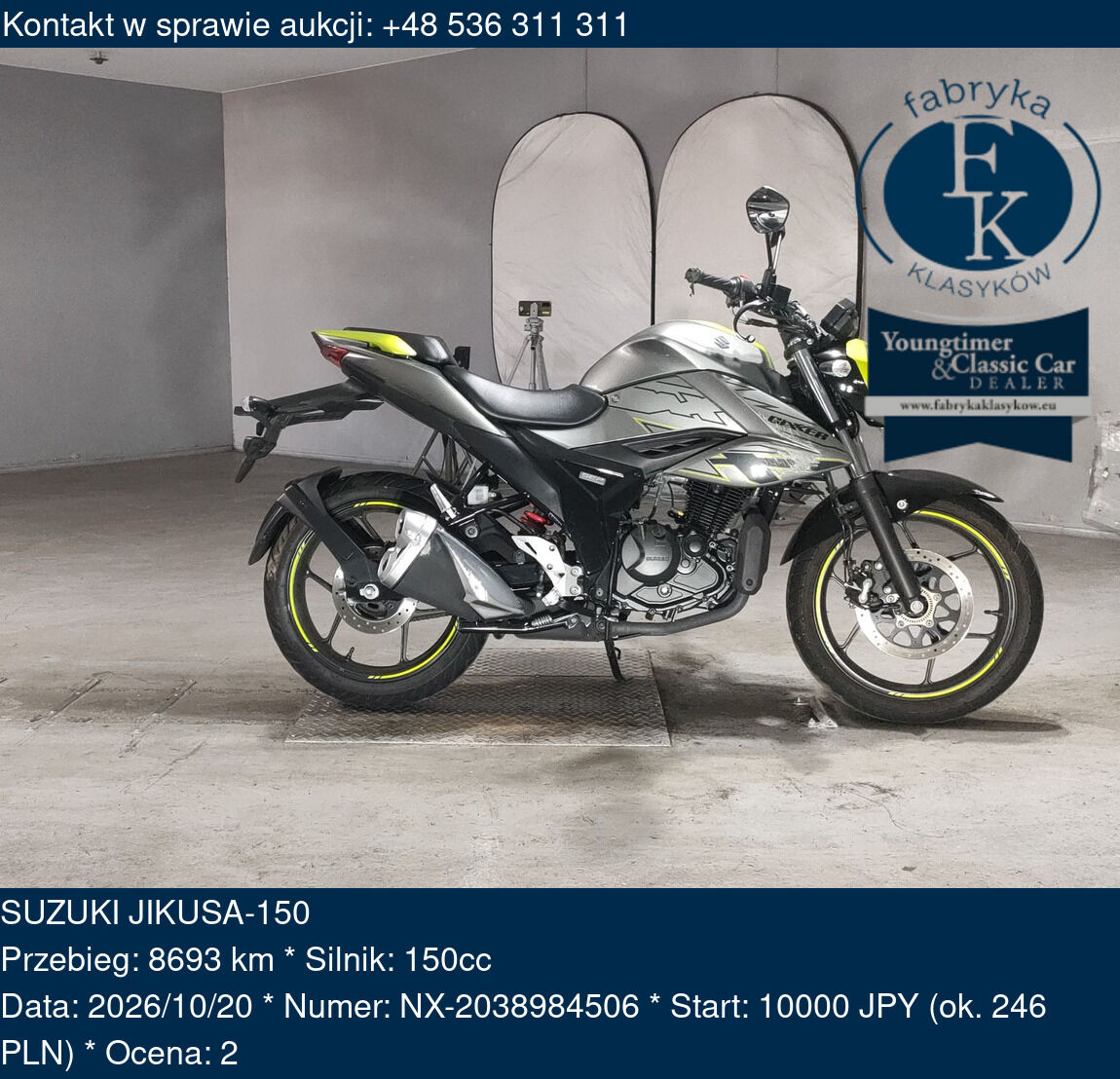 SUZUKI JIKUSA-150  - zdjęcie 2