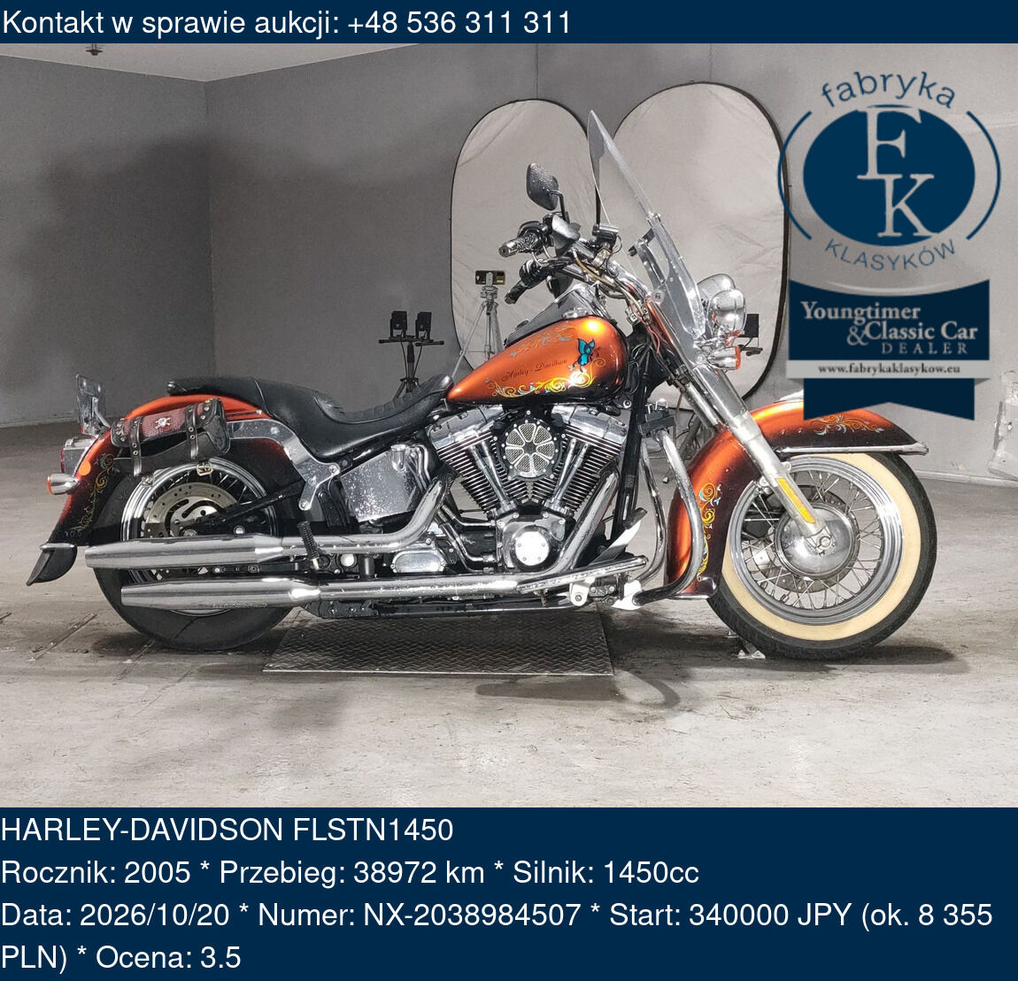 HARLEY-DAVIDSON FLSTN1450 2005 - zdjęcie 2