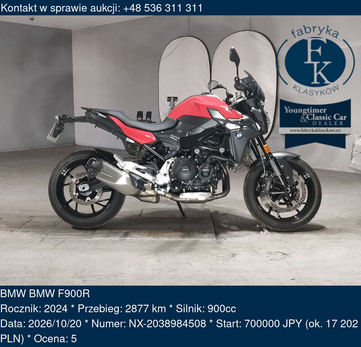 BMW BMW F900R 2024 - zdjęcie 2