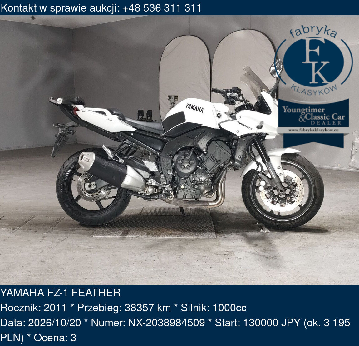 YAMAHA FZ-1 FEATHER 2011 - zdjęcie 2