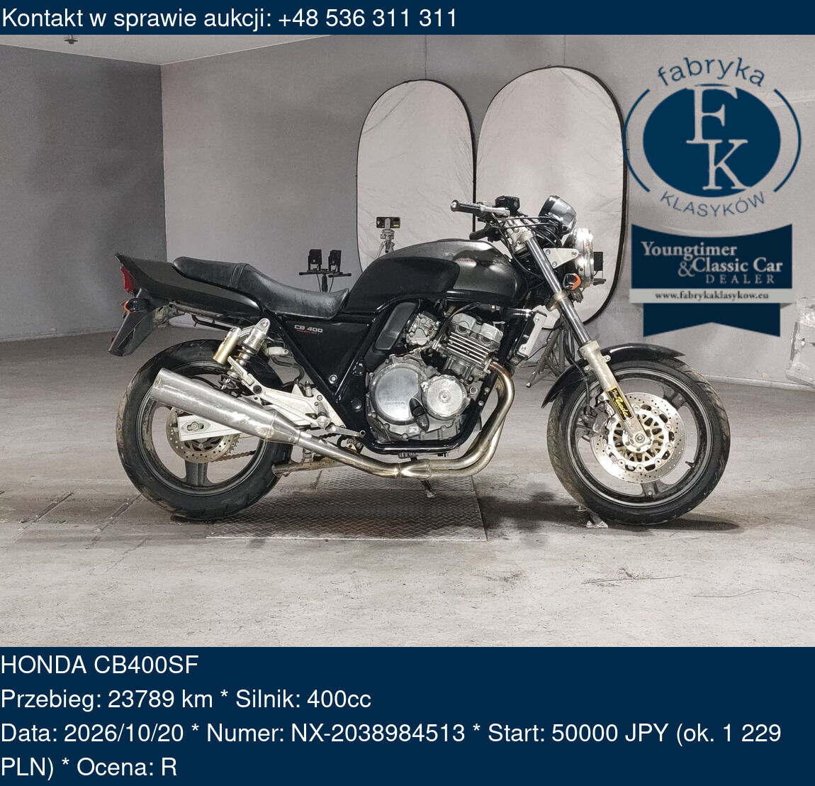 HONDA CB400SF  - zdjęcie 2