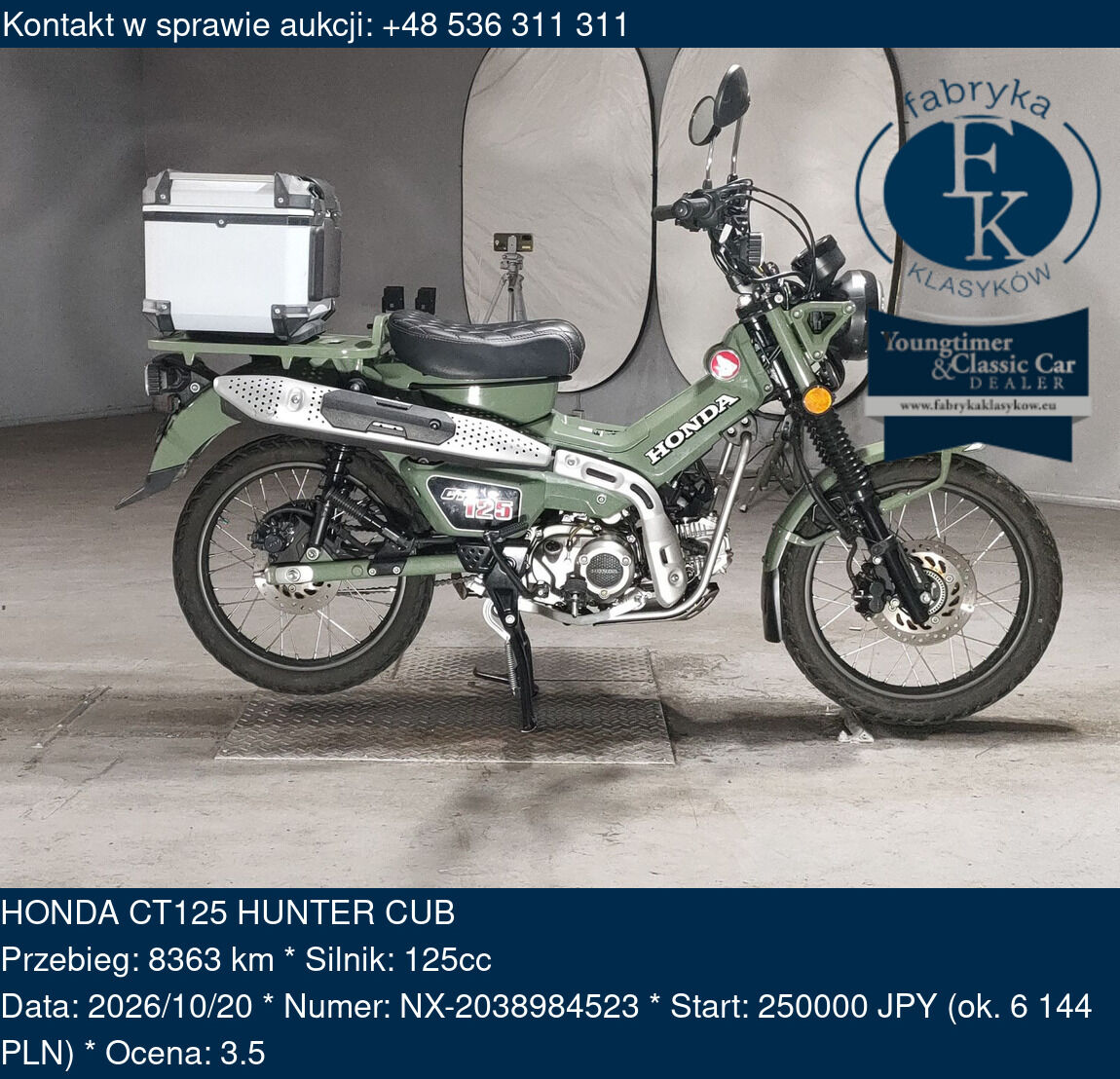 HONDA CT125 HUNTER CUB  - zdjęcie 2