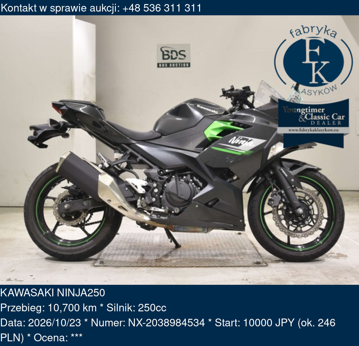 KAWASAKI NINJA250  - zdjęcie 2