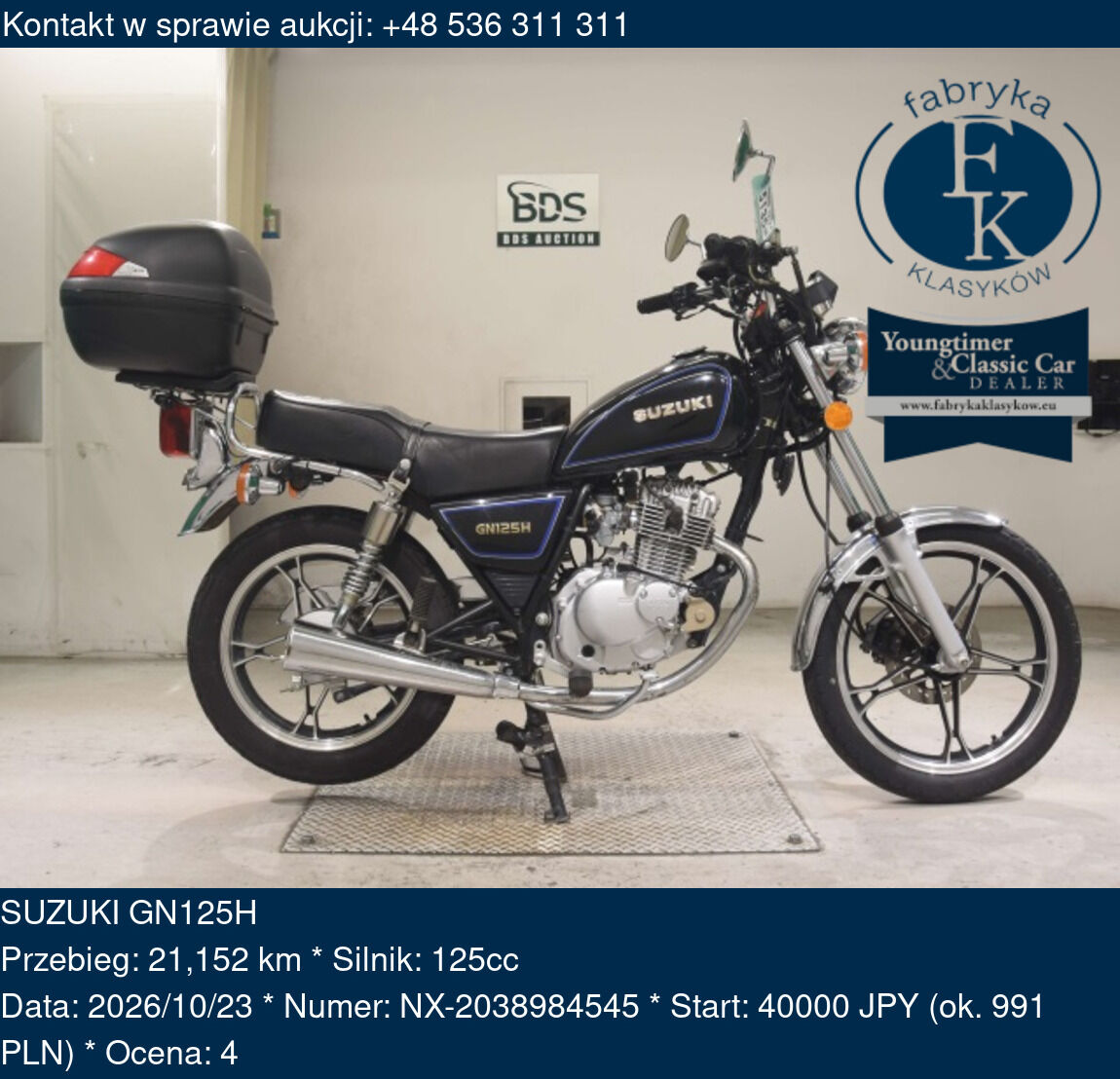 SUZUKI GN125H  - zdjęcie 2