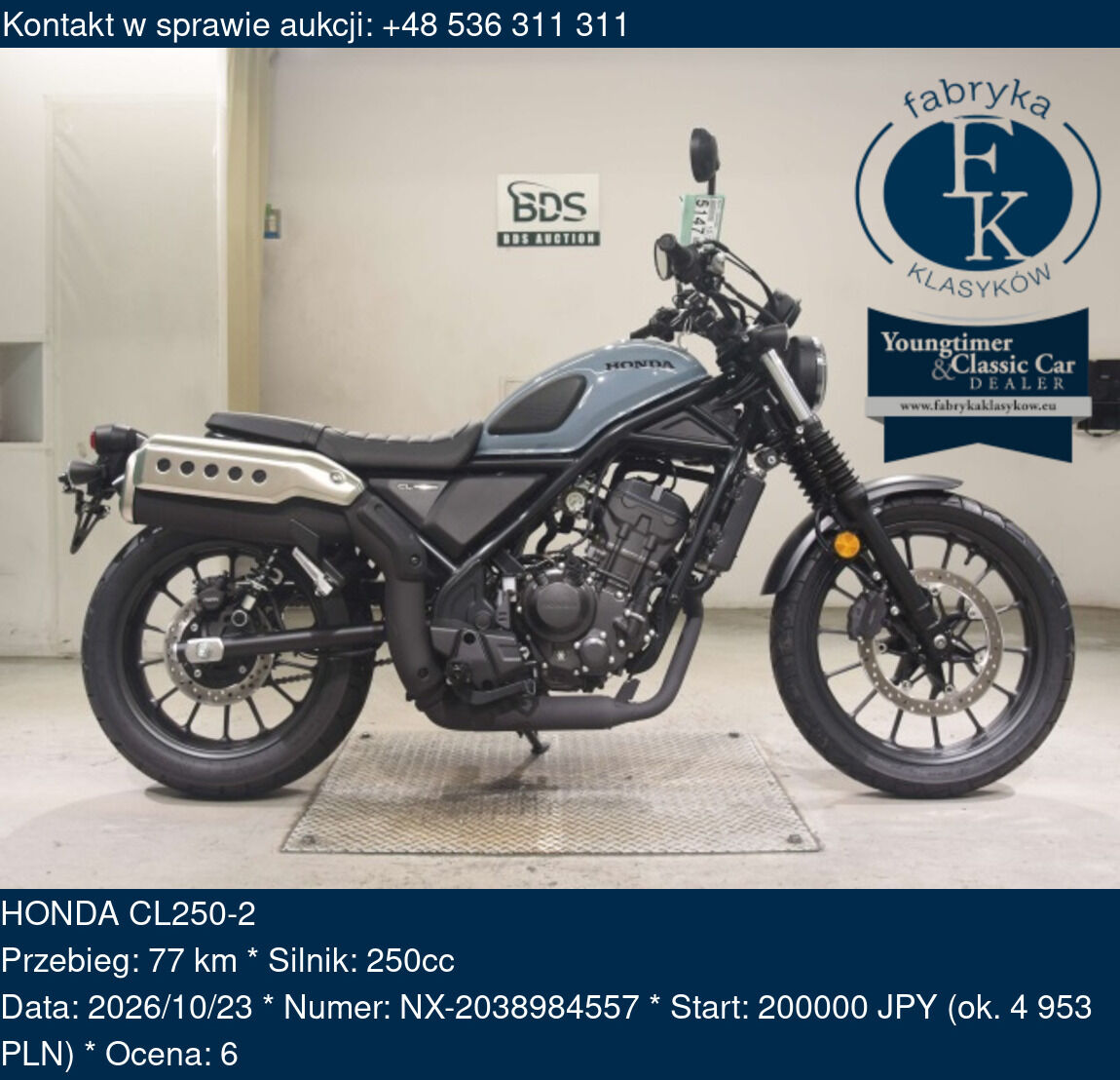 HONDA CL250-2  - zdjęcie 2