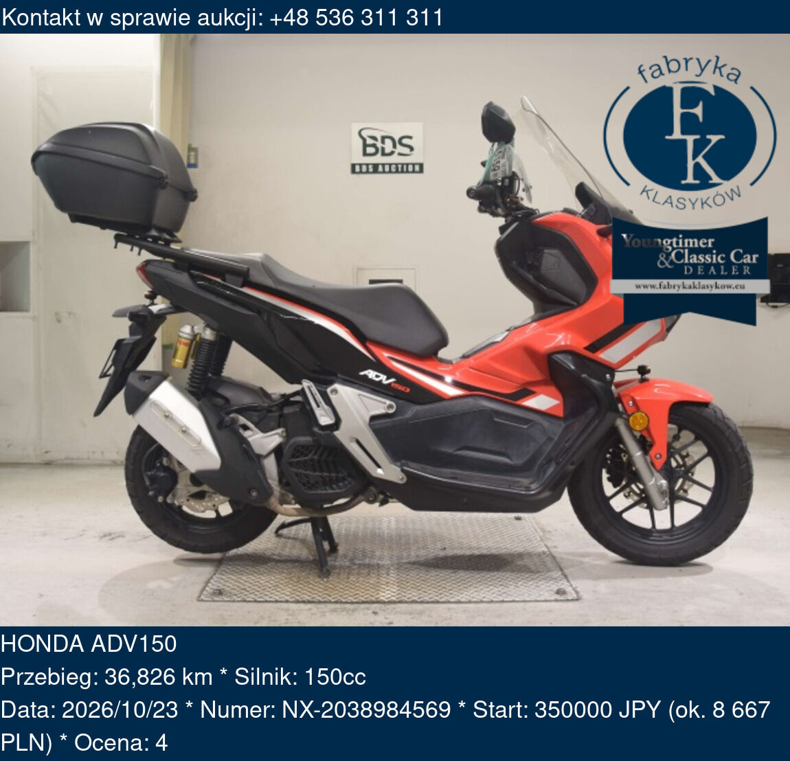 HONDA ADV150  - zdjęcie 2
