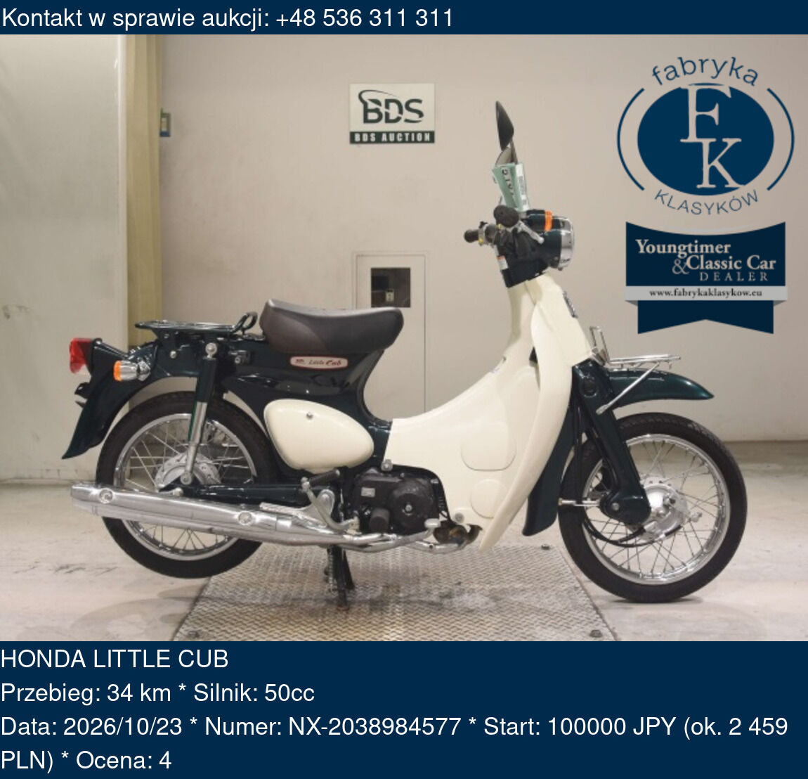 HONDA LITTLE CUB  - zdjęcie 2