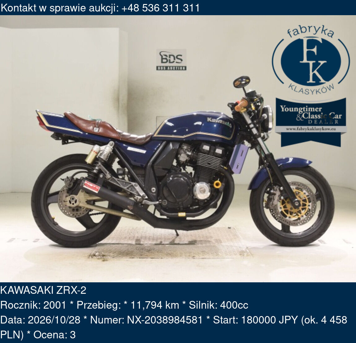 KAWASAKI ZRX-2 2001 - zdjęcie 2