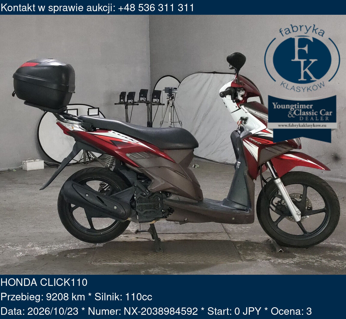 HONDA CLICK110  - zdjęcie 2