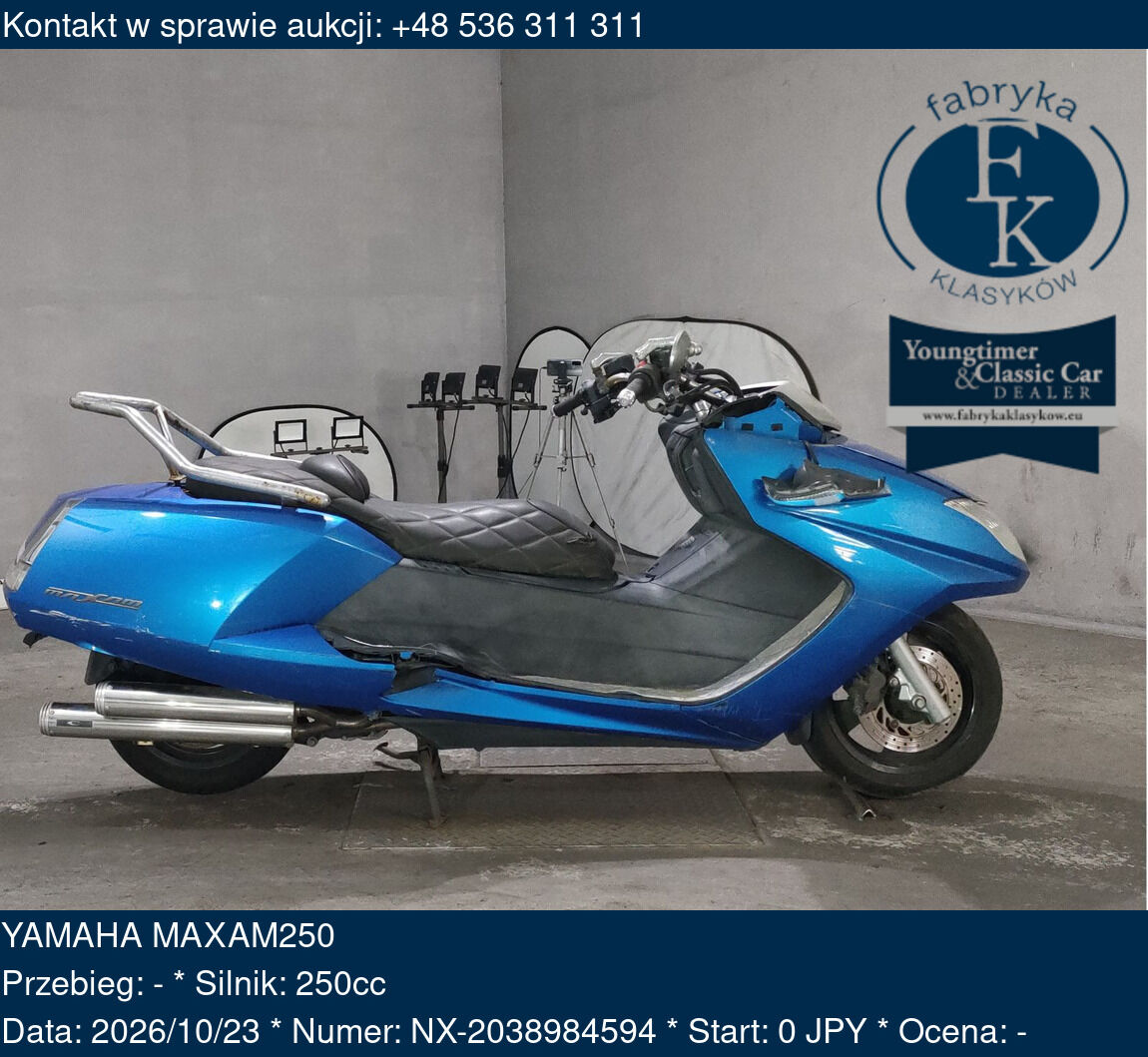 YAMAHA MAXAM250 - zdjęcie 2