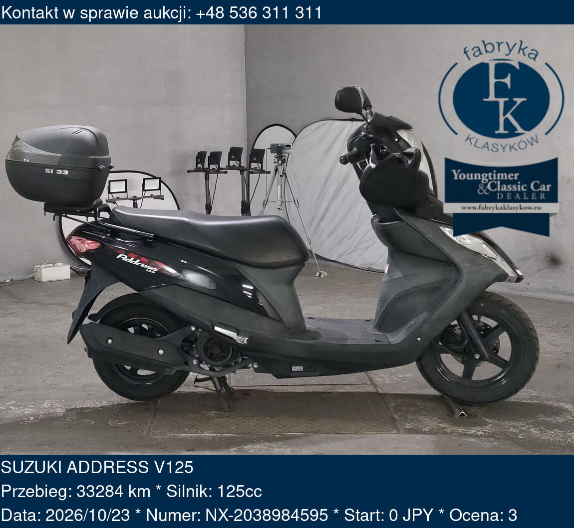SUZUKI ADDRESS V125 - zdjęcie 3