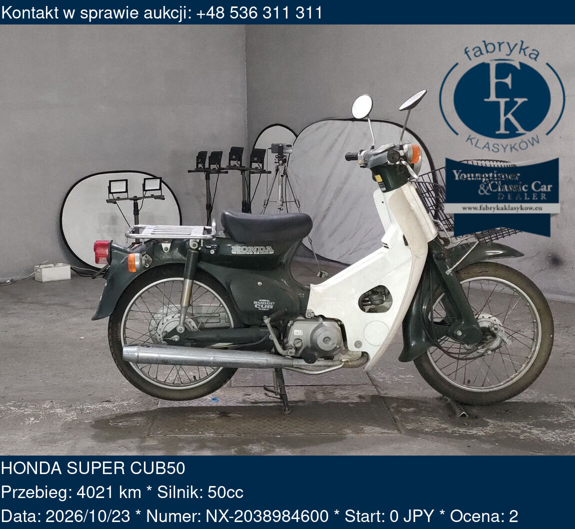 HONDA SUPER CUB50 - zdjęcie 2