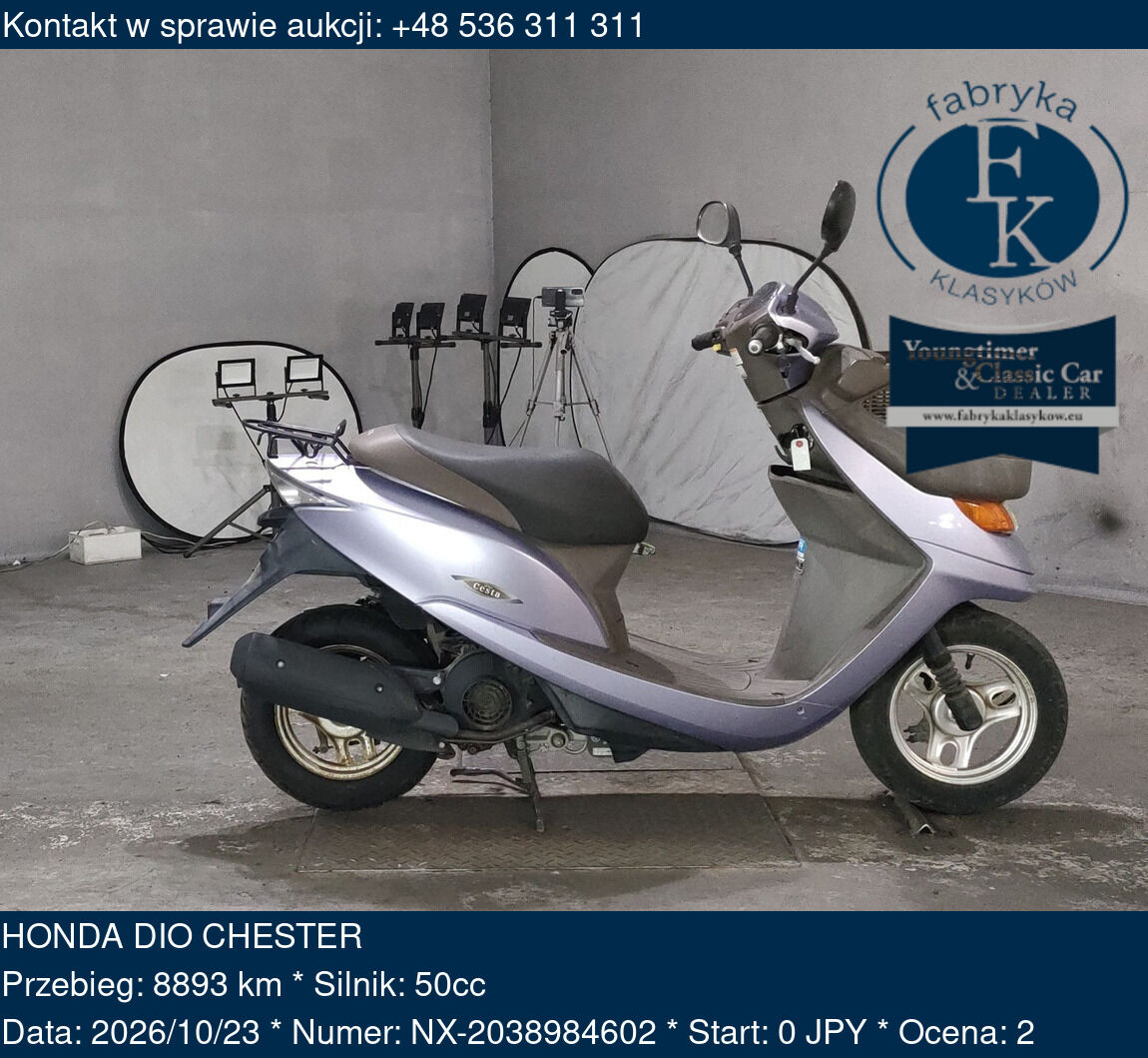 HONDA DIO CHESTER - zdjęcie 2