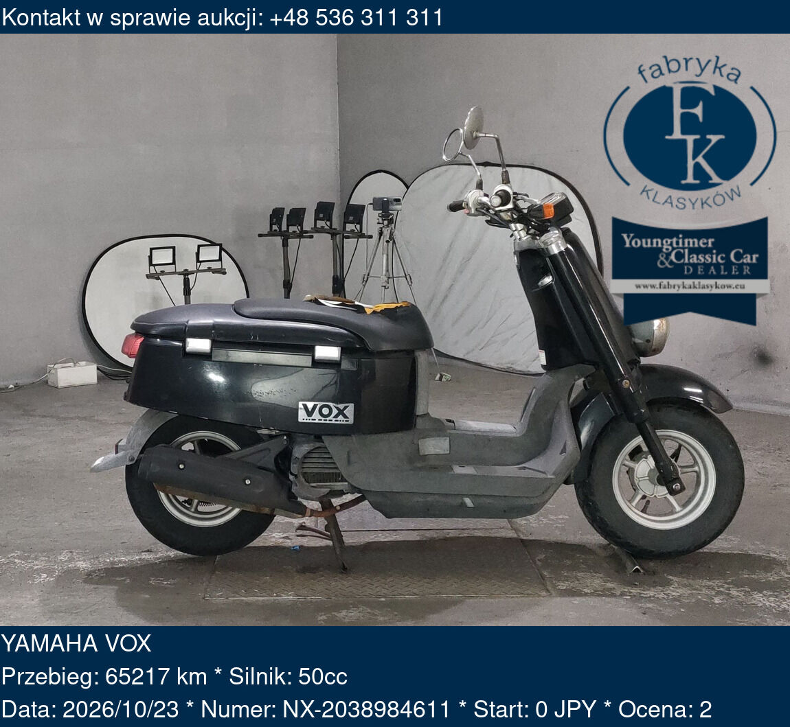 YAMAHA VOX  - zdjęcie 2
