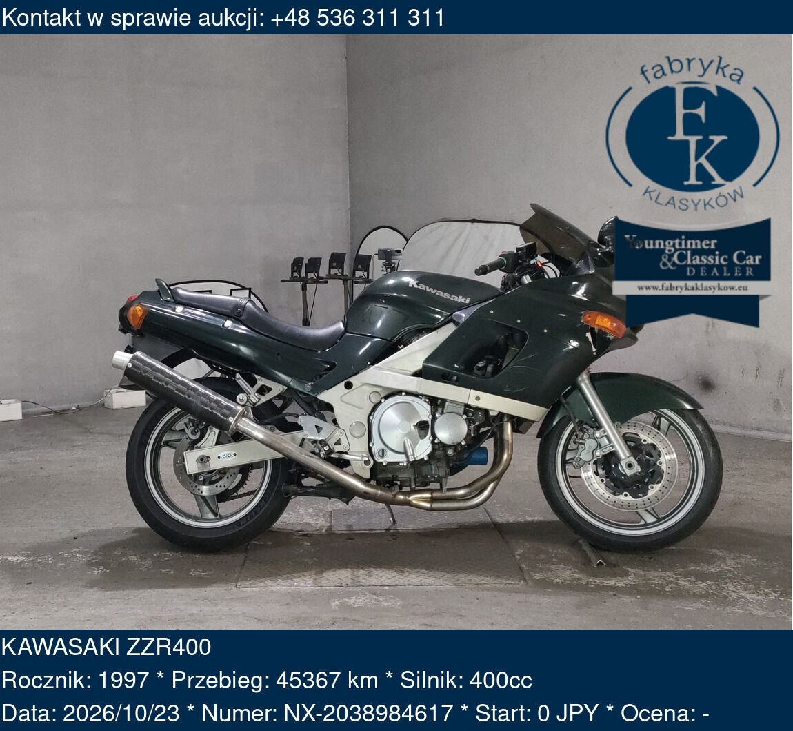 KAWASAKI ZZR400 1997 - zdjęcie 2