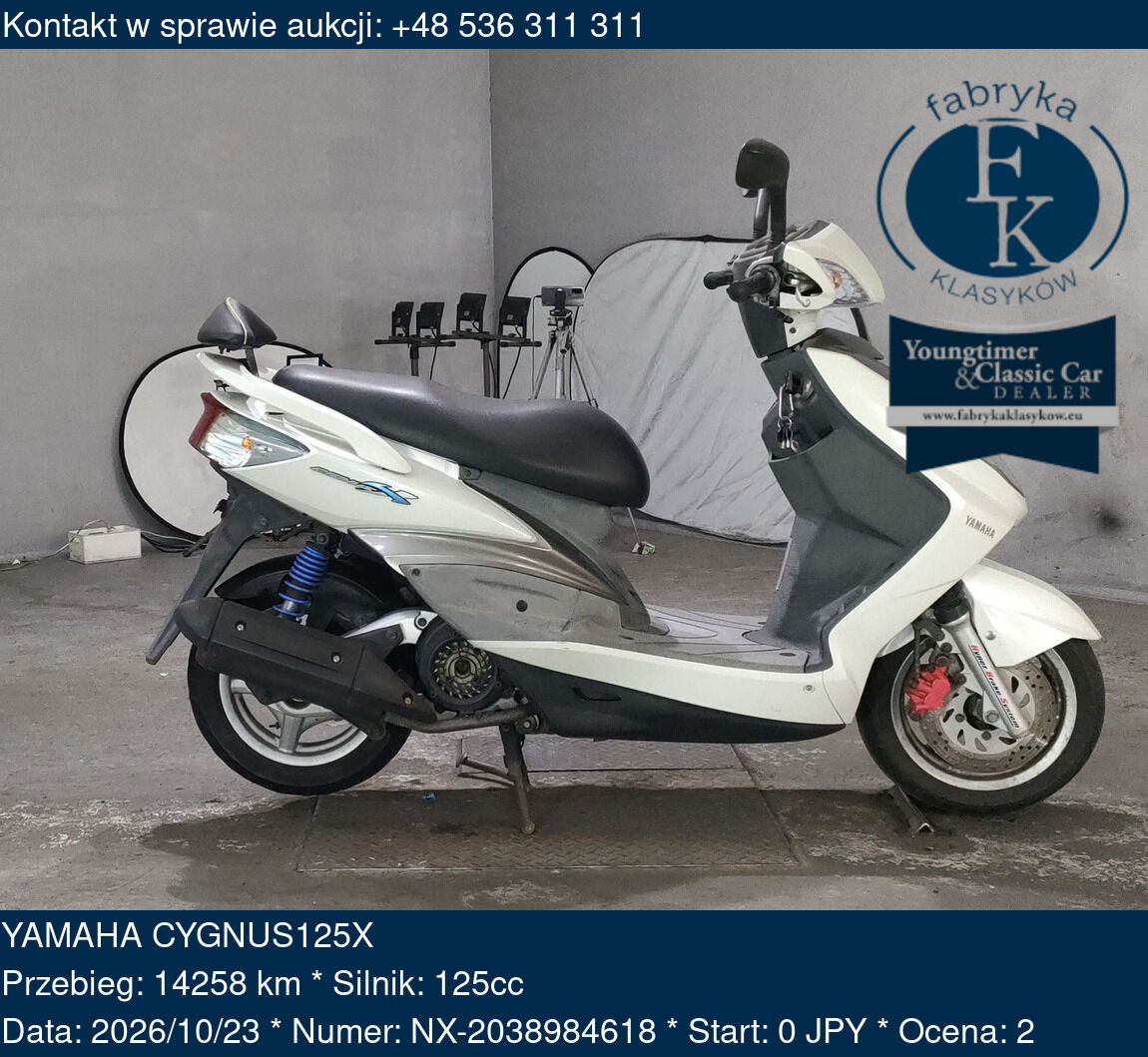 YAMAHA CYGNUS125X  - zdjęcie 2