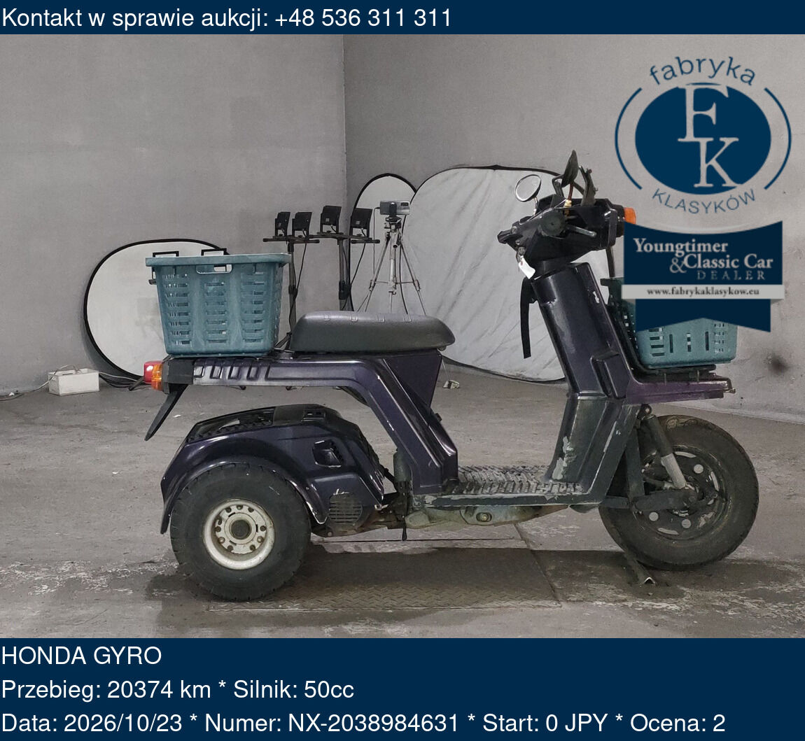 HONDA GYRO - zdjęcie 2