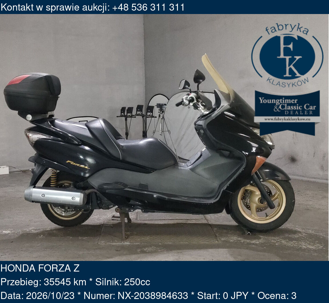 HONDA FORZA Z  - zdjęcie 3