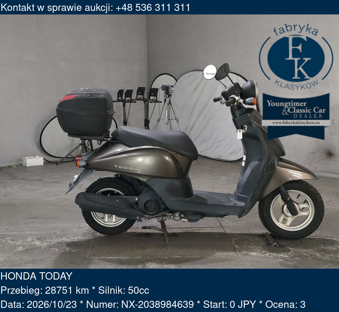 HONDA TODAY  - zdjęcie 2