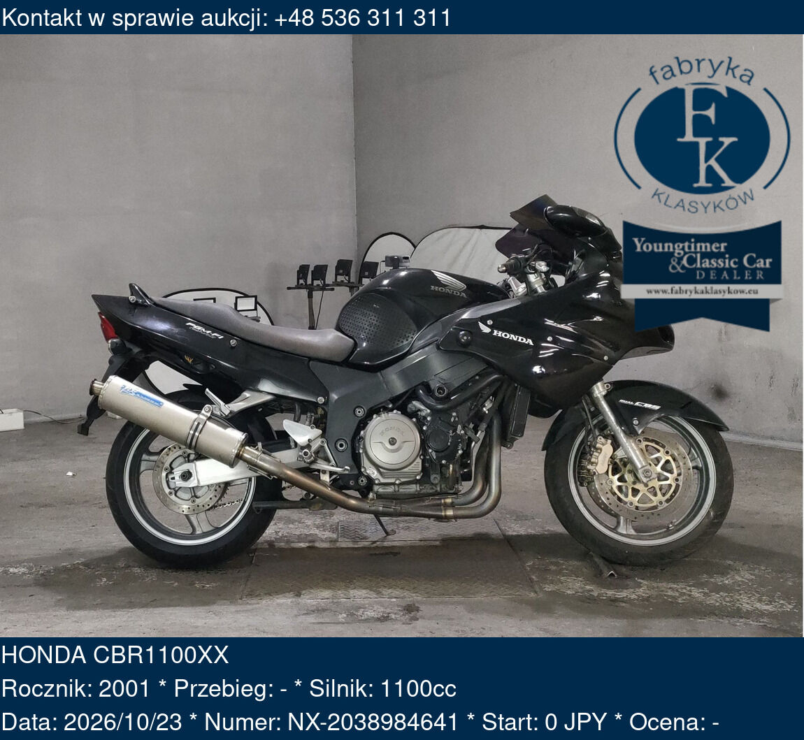 HONDA CBR1100XX 2001 - zdjęcie 2