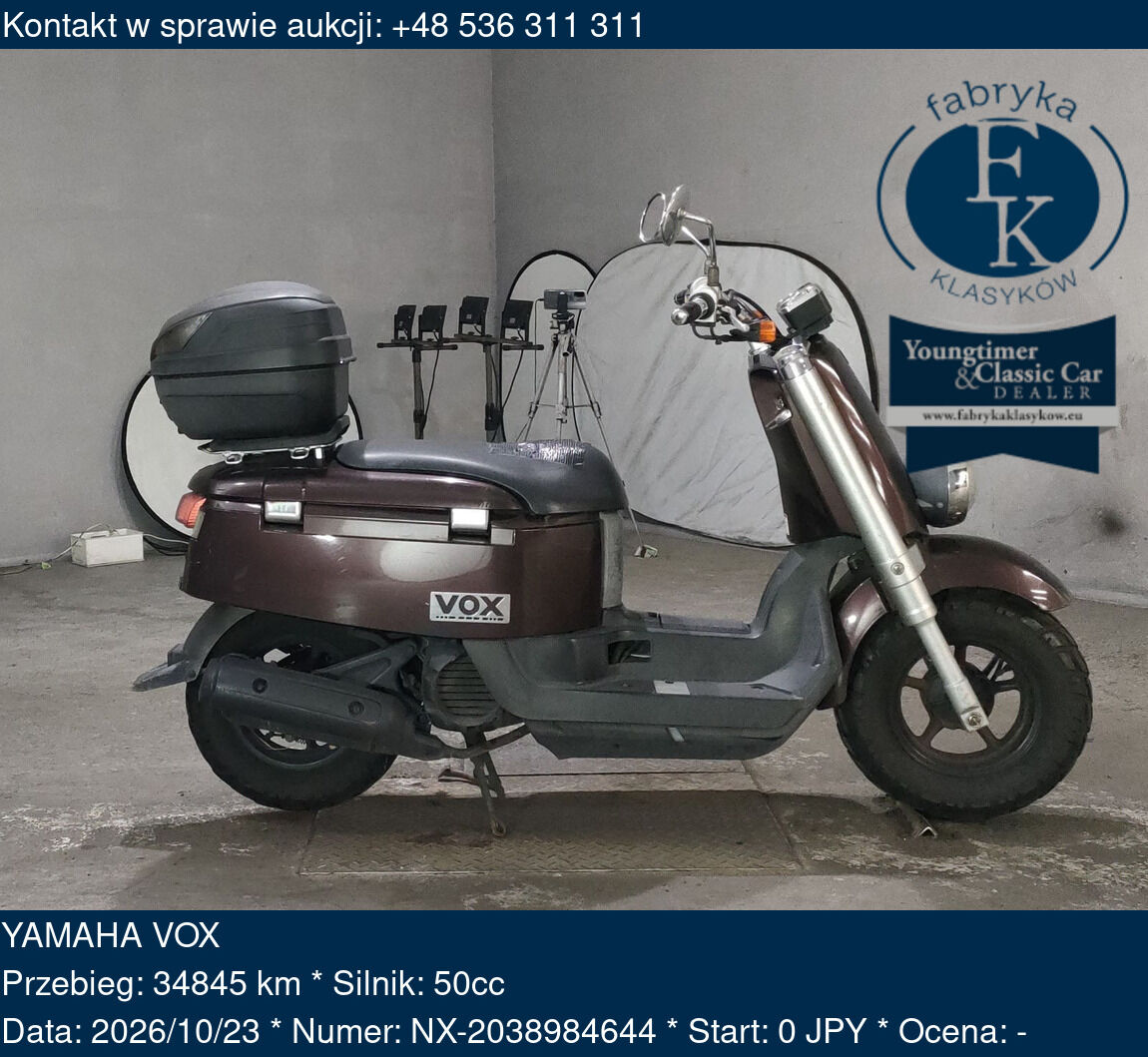 YAMAHA VOX - zdjęcie 2
