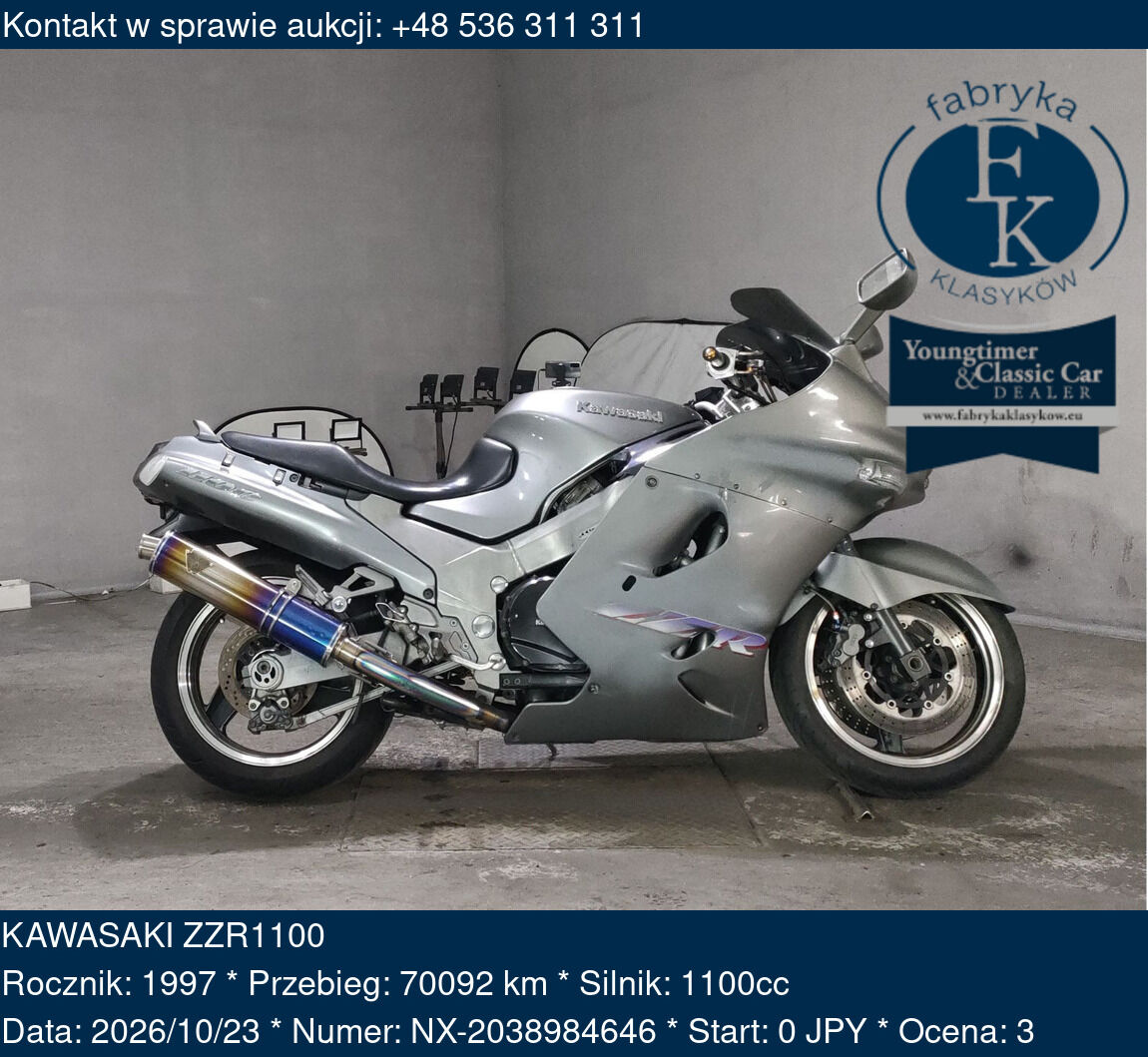 KAWASAKI ZZR1100 1997 - zdjęcie 2