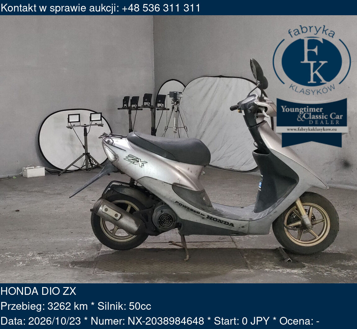 HONDA DIO ZX - zdjęcie 2