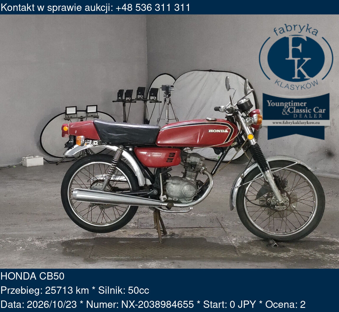HONDA CB50  - zdjęcie 2