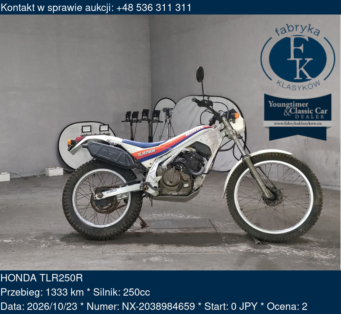 HONDA TLR250R  - zdjęcie 2